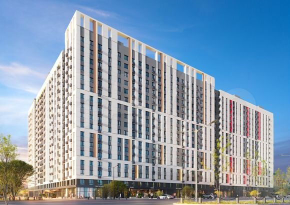 1-к. квартира, 45,5 м², 9/17 эт.