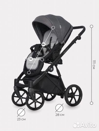 Коляска Riko nano pro 3 в 1