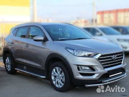 Пороги Hyundai Tucson 2018-наст.вр