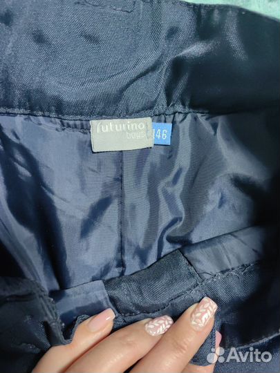 Штаны, утеплённые 146-152