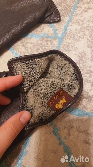 Кожанные удлинённый перчатки