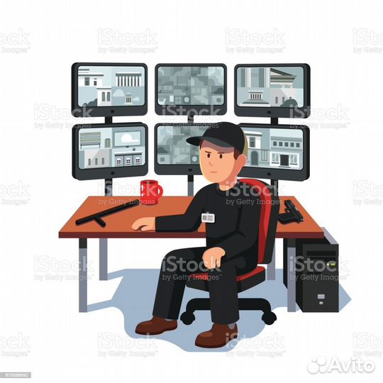 Сторож вахтер