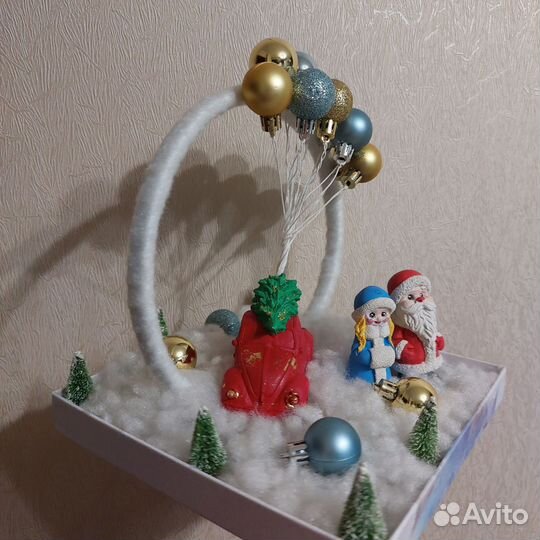 Новогодняя поделка в сад и школу