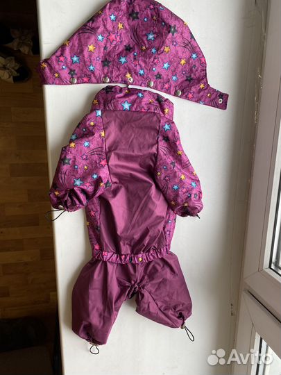 Комбинезон для собачки девочки по спинке 42-48см