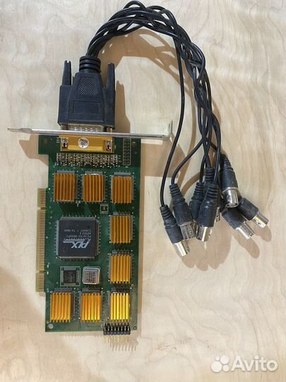 Плата pci видеозахвата с 8 камер