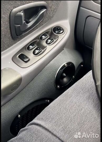 Подиумы на Hyundai Accent 20+16+пищалка