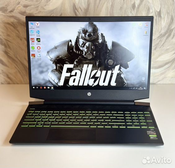 Игровой HP GTX 1050 3Gb/Ryzen 3 3550H/8/256