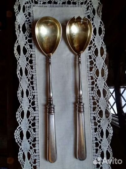 Комплект 2 ложек сервировочных