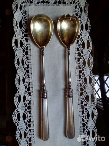 Комплект 2 ложек сервировочных