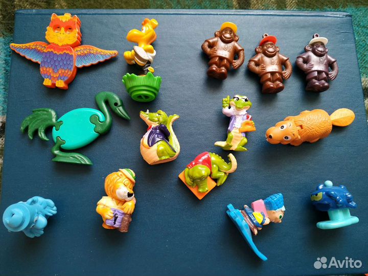 Продаются Игрушки из киндер-сюрприза начало 1990 г