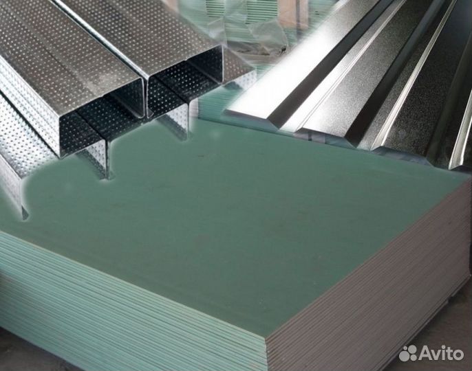 Гипсокартон всех размеров Волма и кнауф