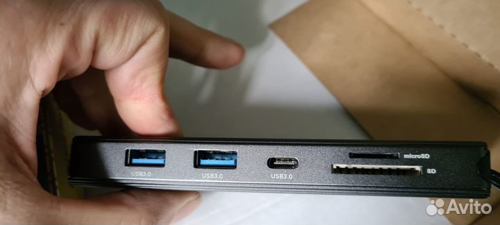 Адаптер-переходник Type-C hdmi, Usb type c hub