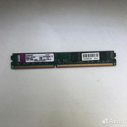 Модуль памяти kingston KVR1333D3N9/2G DDR3 - 2гб