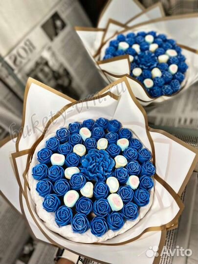 Букет из шоколадных цветов / съедобный букет