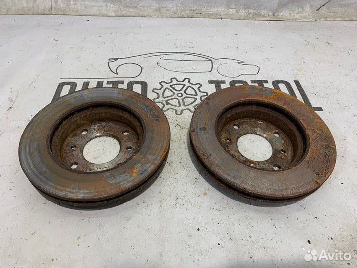 Диск тормозной передний Nissan Almera Classic B10