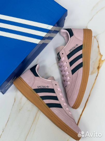 Кроссовки Adidas Spezial розовые 5