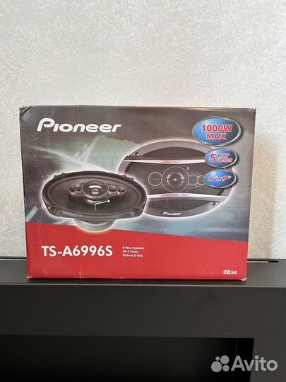 Колонки pioneer овалы 1000w 6x9