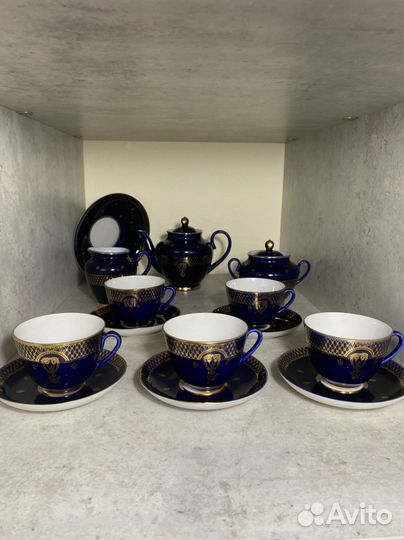 Чайный сервиз фарфор СССР
