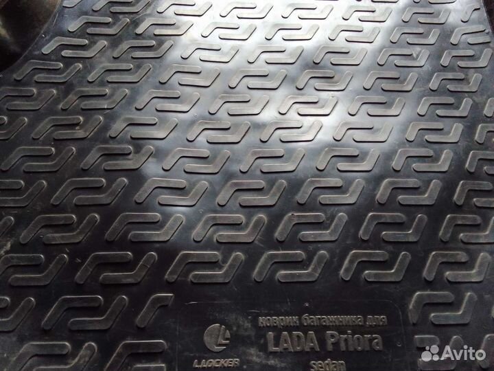 Коврик в багажник Лада Приора