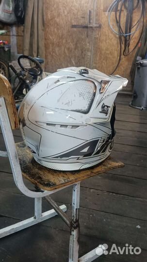 Шлем кроссовый бу Airoh CR 900 linear. Размер S