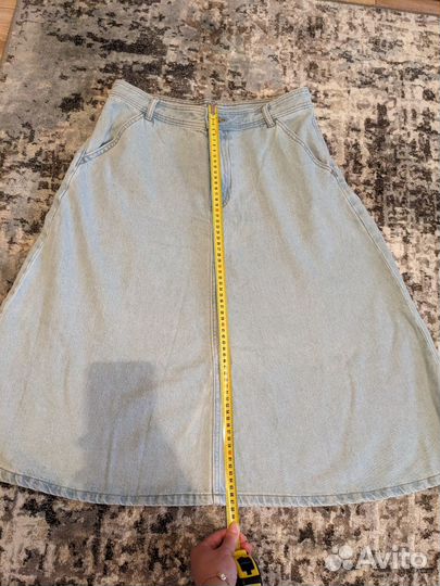 Джинсовая юбка hm новая