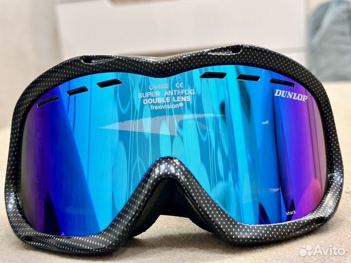 Горнолыжная маска dunlop shark carbon