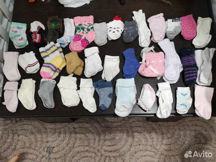 Носки детские от рождения до года