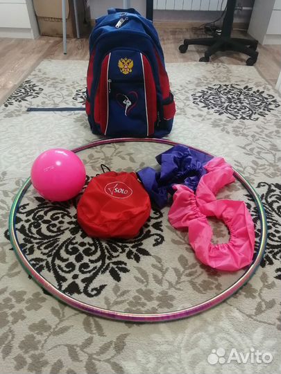 Рюкзак для художественной гимнастики обруч мяч