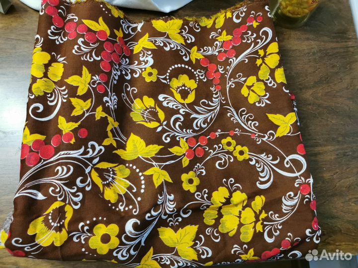 Ткань хлопок отрез (СССР) 3м