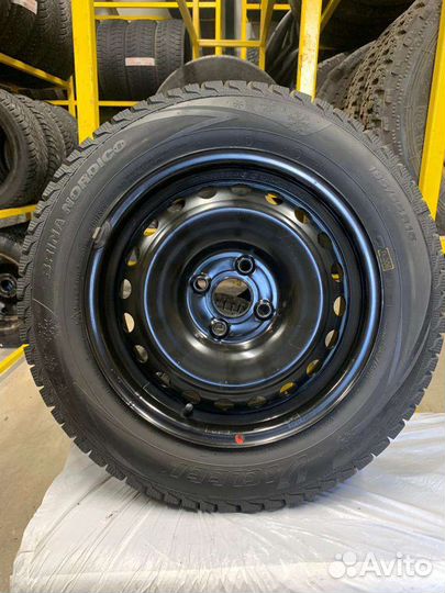 Комплект зимних колёс 15/185/65 на Солярис и Рио