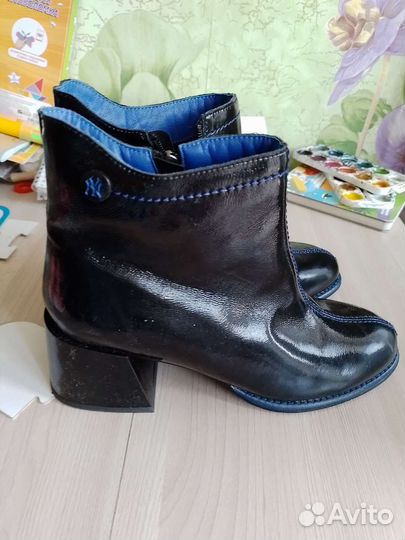 Ботильоны натуральная кожа женские 39 размер