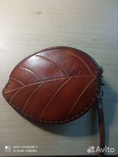 Кошелек из натуральной кожи