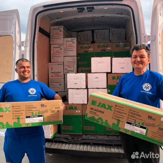 Сплит система с установкой