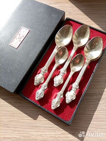 Набор чайно-кофейный посеребренный