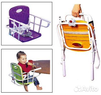 Подвесной стульчик Litaf Чарли (оранжевый)