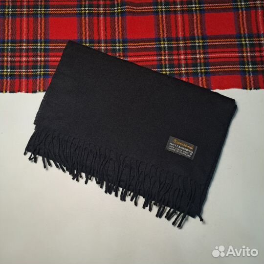 Винтажный шарф Tweedbank Made in Scotland