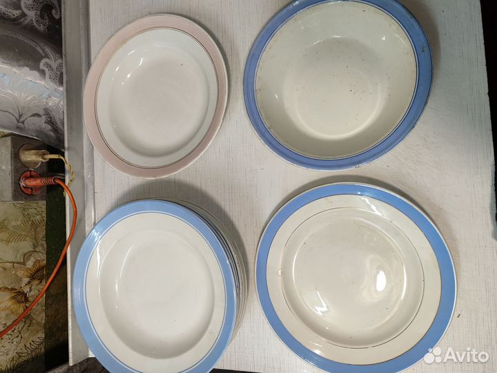 Тарелки времен СССР