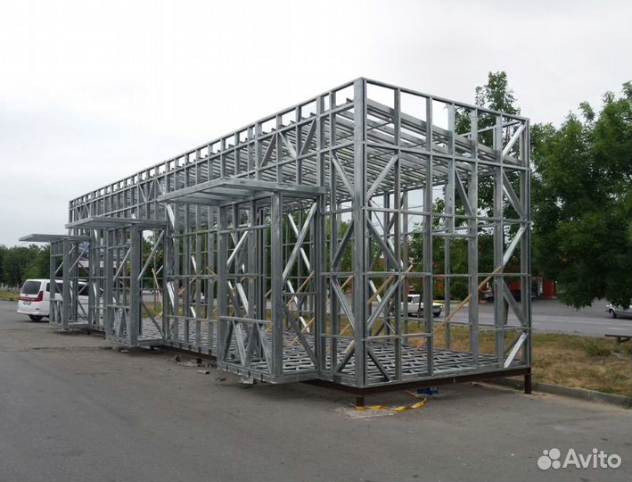 Лстк каркасные здания напрмую с завода