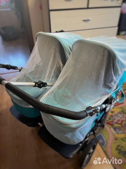 Коляска для двойни 2 в 1