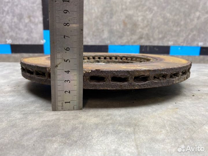 Диск тормозной передний Лада Ларгус 1 1.6 K7M (84)