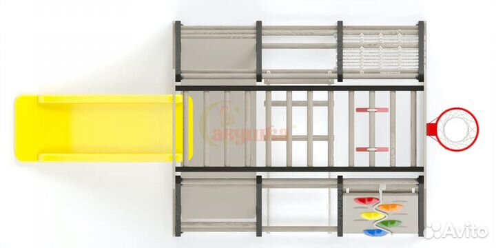 Детский спортивный комплекс сн-02-c