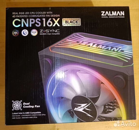 Кулер процессора Zalman cnps16X с крепежом lga1700