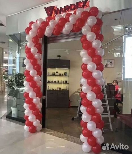 Шары на открытие воздушная гирлянда