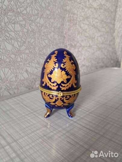 Шкатулка для украшений - яйцо Фаберже