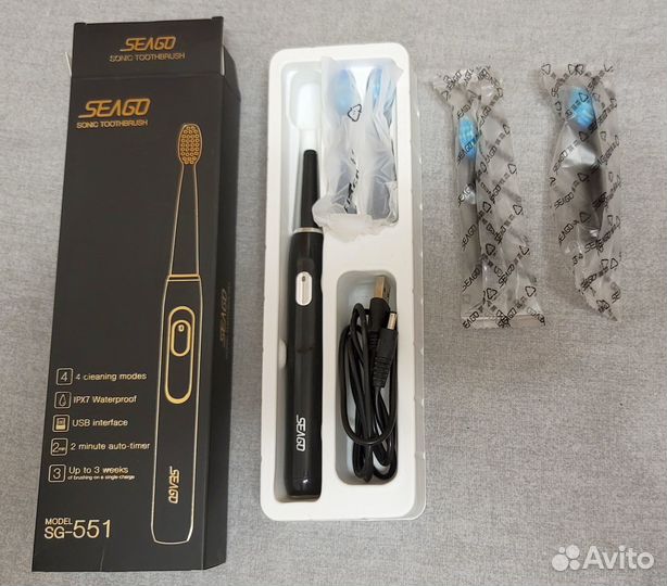 Электрическая зубная щетка Seago SG-551
