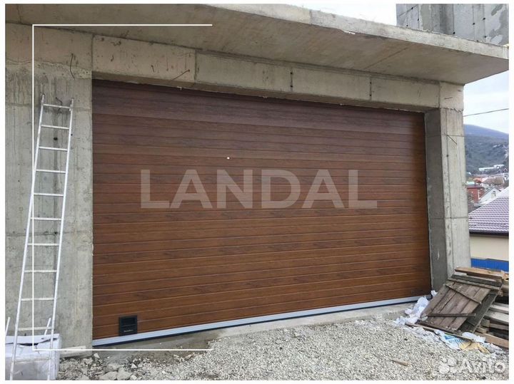 Гаражные секционные ворота