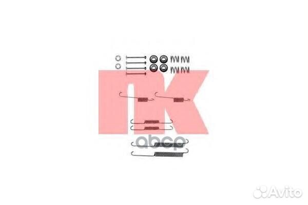 Ремкомплект торм. колодок PSA saxo/xsara/106/206