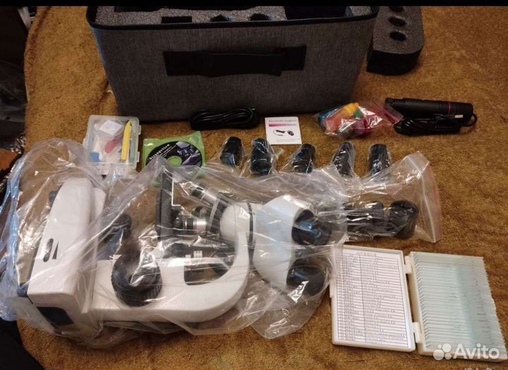 Новый микроскоп биологический проф. х15000