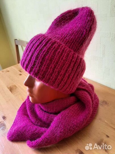 Шапка и бактус ручная работа