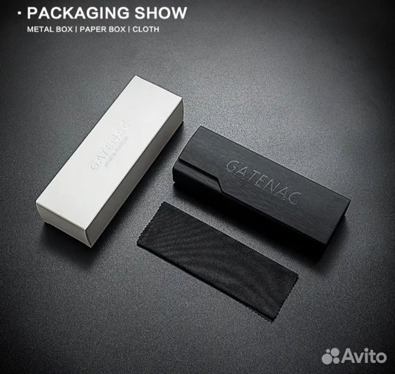 Винтажная оправа для очков из чистого титана